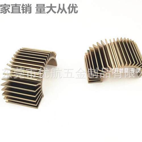 540/550马达散热器 铝合金散热片 通用540/550/560电机