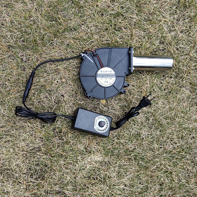鼓风机家用小型220V废机油炉燃烧取暖炉专用室内静音调速风机