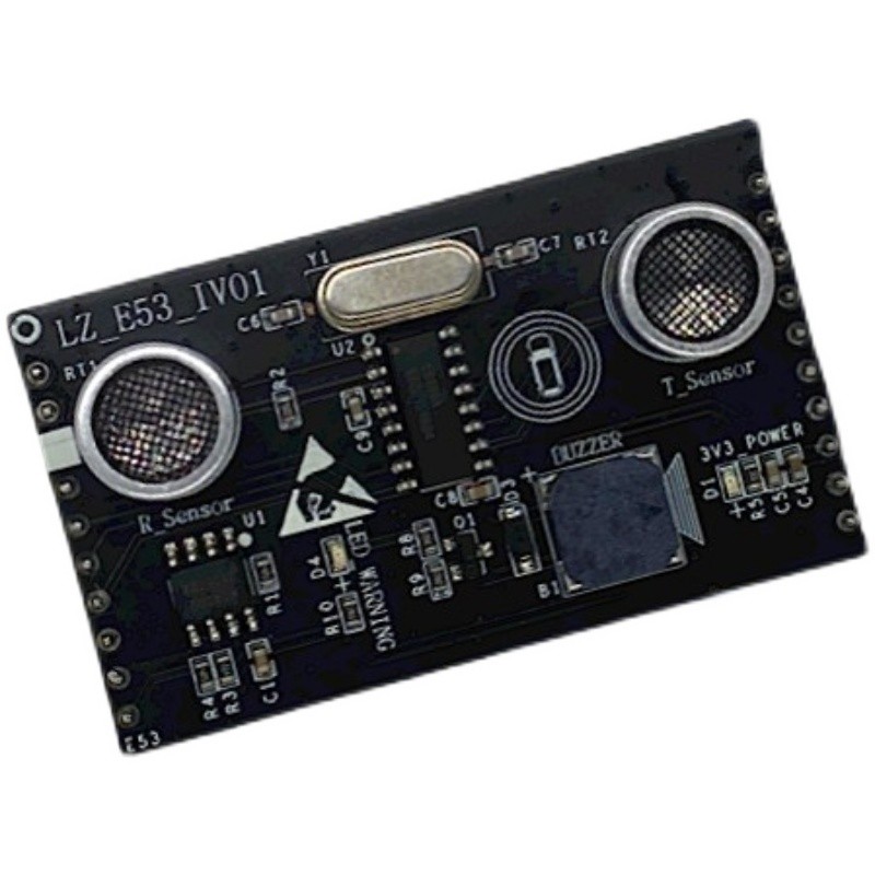 小凌派鸿蒙开发板智慧车载扩展板E53模块超声波测距传感器CS-100A