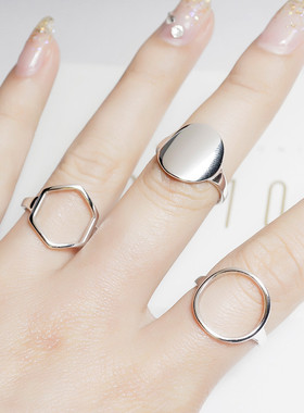 首饰品女没关系是爱情制作人孔孝真同款豆嫂同款戒指鬼怪指环潮