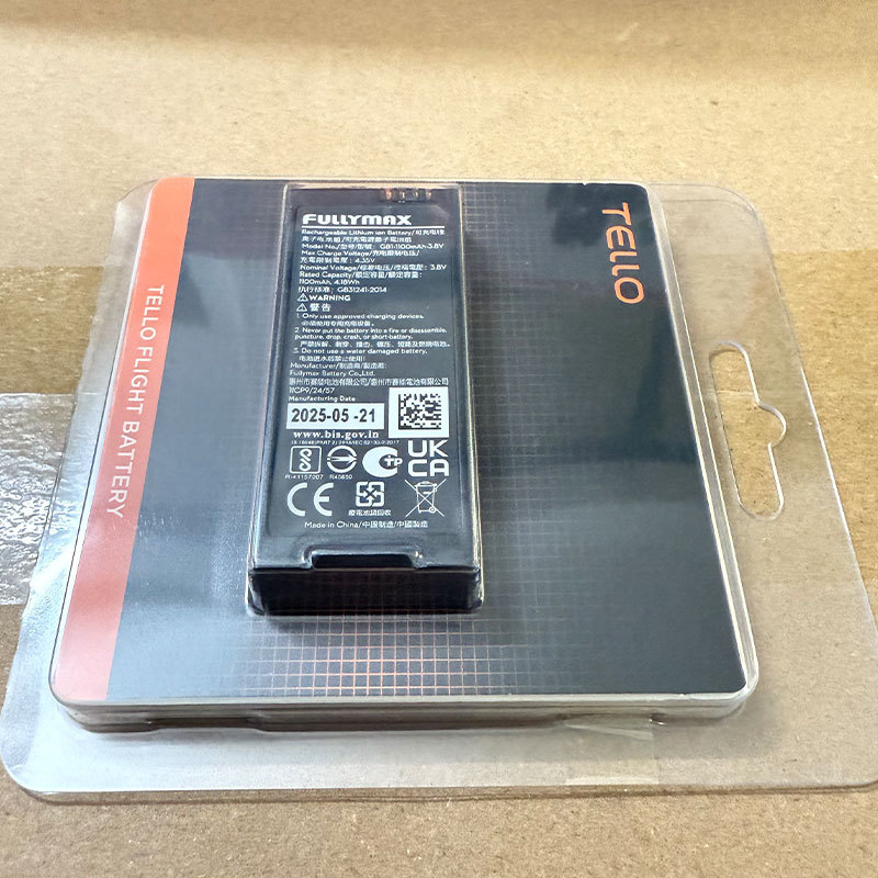 RoboMaster TT飞行电池1100mAh特洛EDU充电器便携收纳包Tello配件