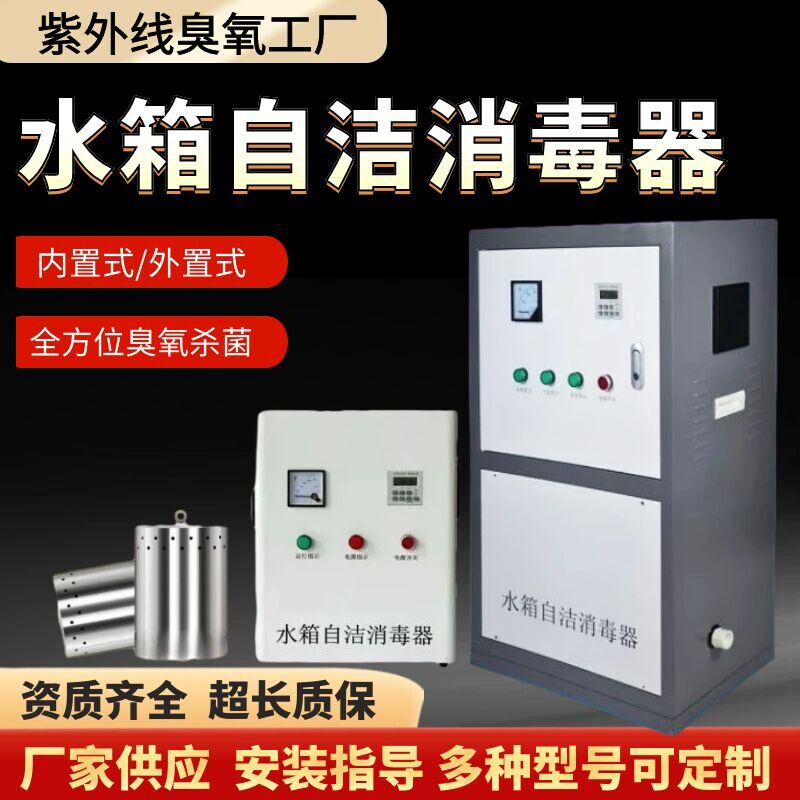 水箱自洁消毒器臭氧消毒机内置式外置式消防水池杀菌除藻器WTS-2A
