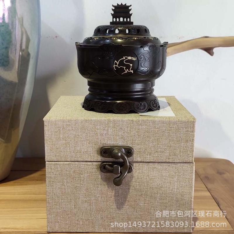 苏工敦煌炉 礼盒装 天府广场旅游纪念品（现货）