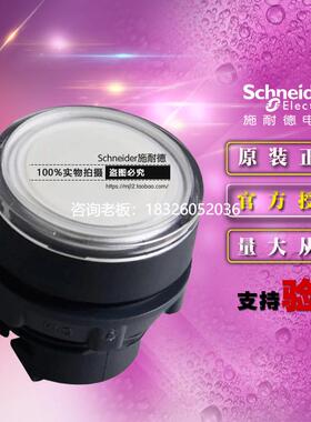 拍前询价正品施耐德 ZB5AW313C 白色带灯按钮头 ZB5-AW313C 平头