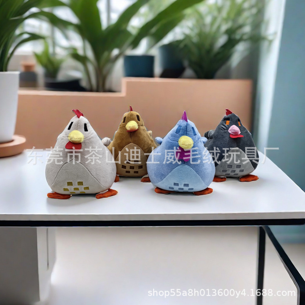 跨境感恩节礼物星露谷物语Stardew Valley Chicken母鸡毛绒玩具
