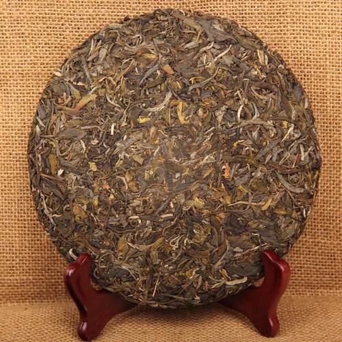 云南七子饼 2015年大雪山古树普洱茶 古树珍藏 普洱茶生茶饼357g