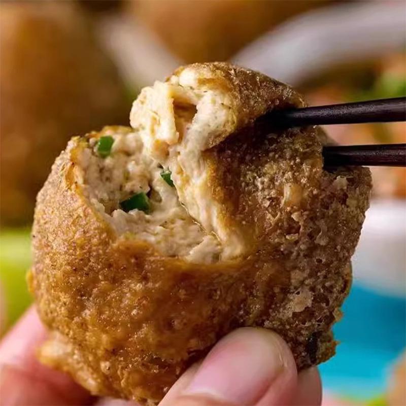 憨憨豆匠豆腐丸子油炸豆腐冷冻豆腐圆子贵阳名小吃商用火锅新品
