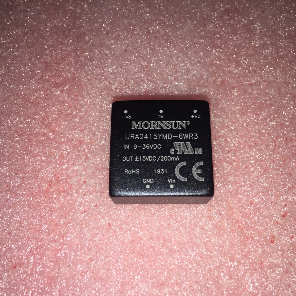 URA2415YMD-6WR3 金升阳DC-DC电源模块9-36V转正负15V0.2A可直拍