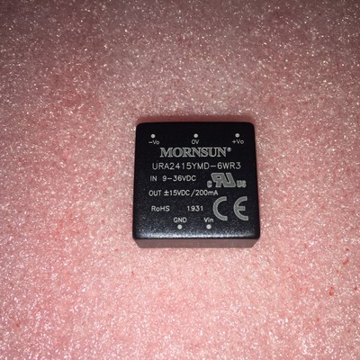 URA2415YMD-6WR3 金升阳DC-DC电源模块9-36V转正负15V0.2A可直拍