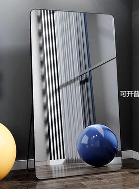 轻奢舞蹈室镜子墙家用跳舞练舞瑜伽健身房照衣可移动全身落何之章