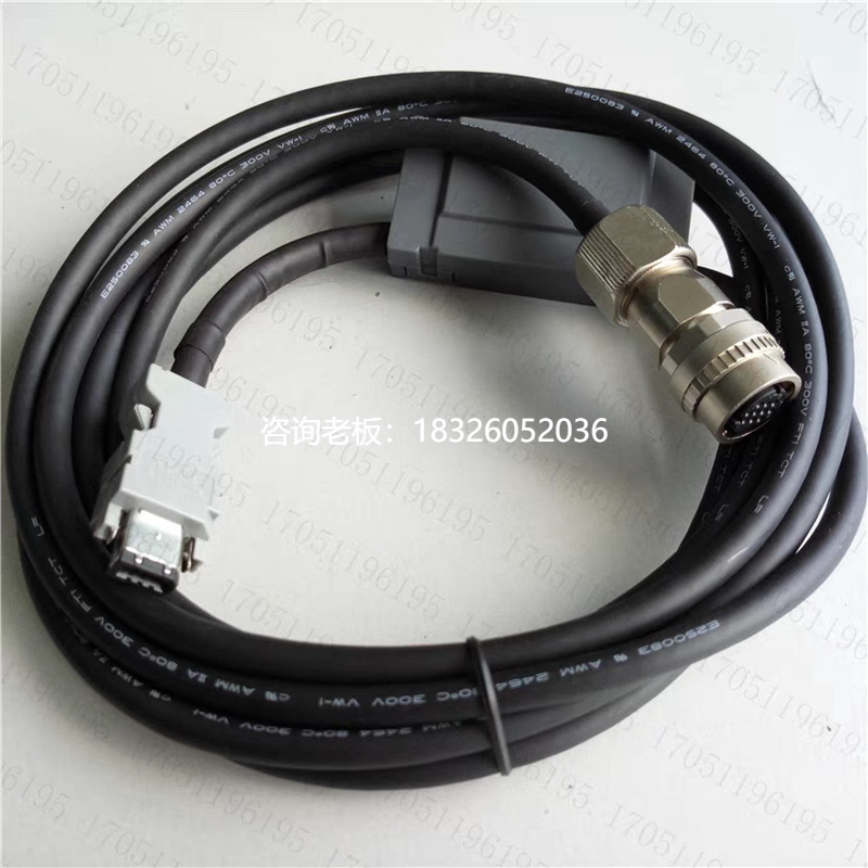 拍前询价禾川ENC100A-ABS-5M 3M-H大功率绝对值编码器线含电池EVE