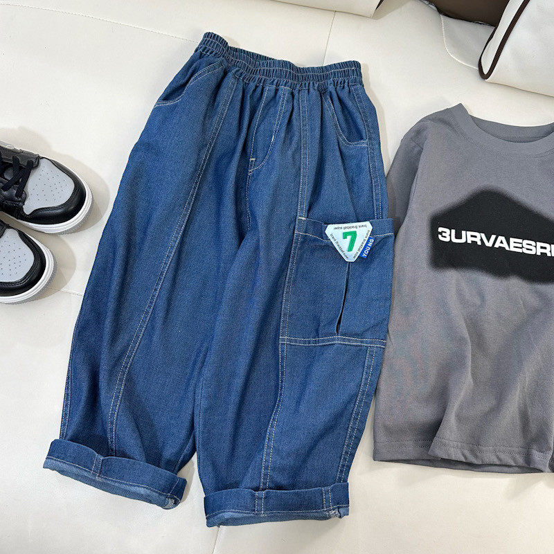 男童夏季薄款儿童防蚊裤2023新款夏装大童春秋七分,童装/婴儿装/亲子装,裤子,淘宝优惠券,粉丝福利购,淘宝优惠卷