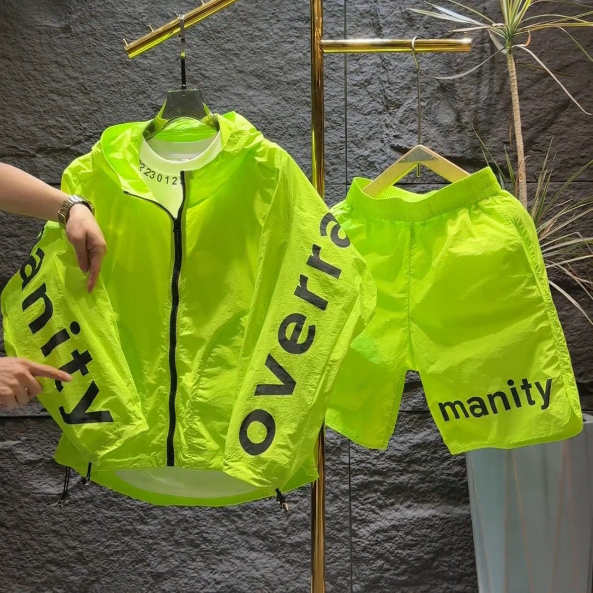 夏季轻薄冰丝休闲套装男女宽松百搭透气五分裤,男装,休闲运动套装,淘宝优惠券,粉丝福利购,淘宝优惠卷