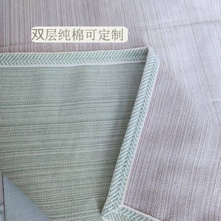 好货纯棉加厚老粗布AB版沙发巾沙发垫四季通用布艺纯色简约防猫抓