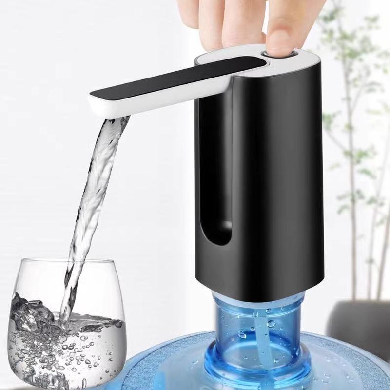 折叠桶装水抽水器无线饮水机纯净矿泉水充电取水器智能电动抽水器
