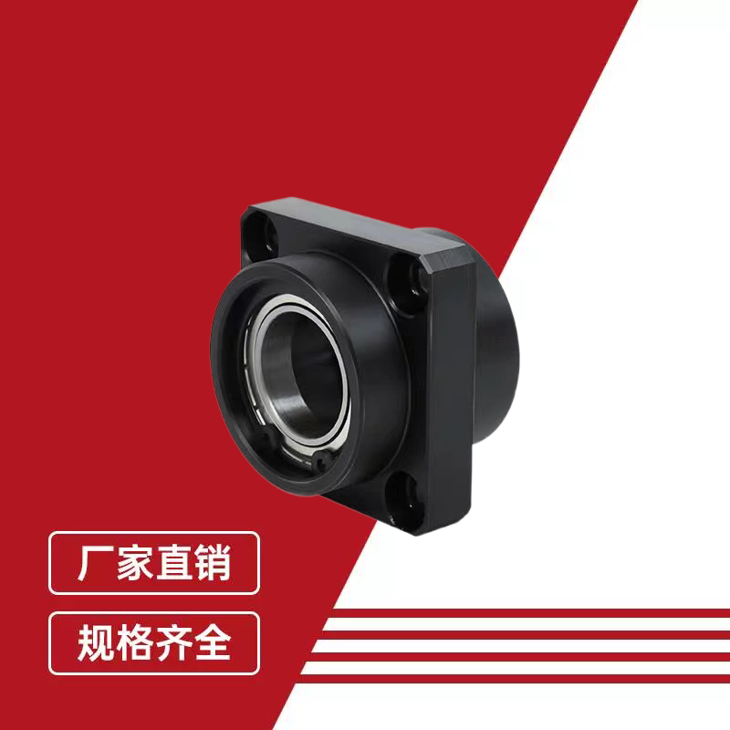 光轴座组件轴承座BGSZB方法兰崁入式6800ZZ衬套型双轴承座支撑座