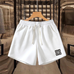 宽松直筒运动休闲外穿沙滩裤 美式 百搭高街五分裤 夏季 男款