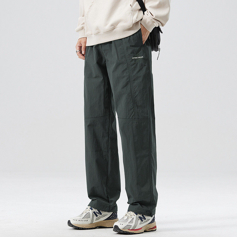 2024美式户外登山速干防风防水冲锋裤伞兵裤机能工装裤宽松纸袋裤,男装,休闲裤,淘宝优惠券,粉丝福利购,淘宝优惠卷