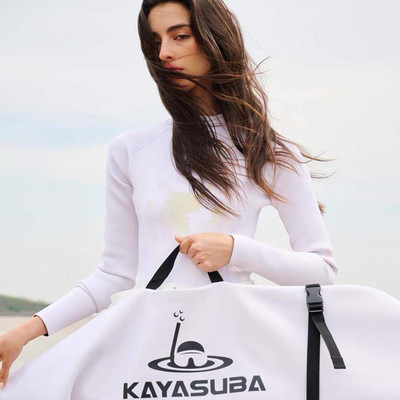 KAYASUBA自由潜长脚蹼收纳袋蛙鞋袋专业潜水装备旅行背包
