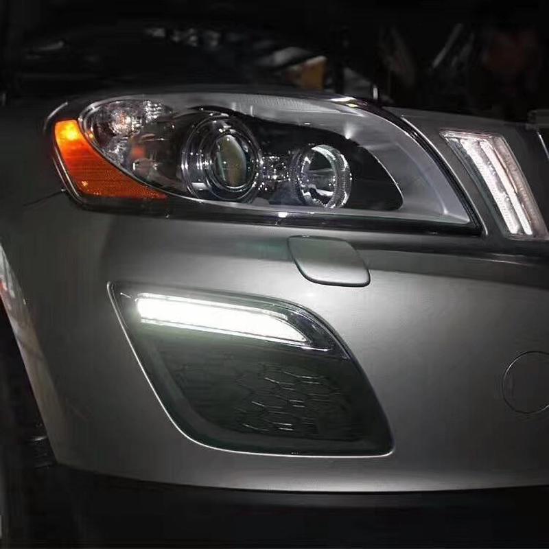 适用于沃尔沃XC60日行灯 富豪XC60专用LED日行灯 改装LED日间行车