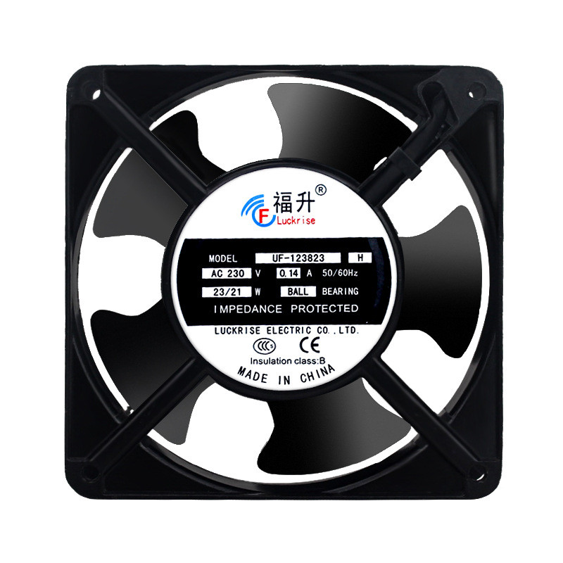 12038  220V 散热风扇FULLTECH福升机箱机柜双轴流风机散热风机