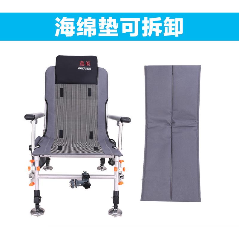 2023新款钓椅便携式垂钓椅欧式钓鱼椅多功能折叠椅凳钓台促销包邮