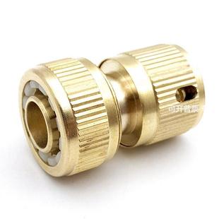5分通水接头 铜5/8通水快接 高压洗车水枪水管快速接头园林工具