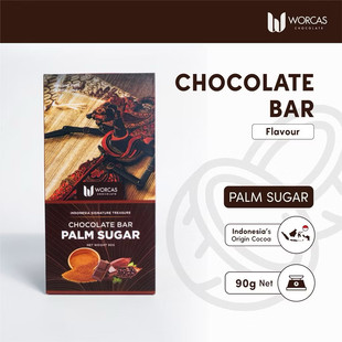 WORCAS巧克力印度尼西亚代购原装棕榈糖味巧克力chocolate