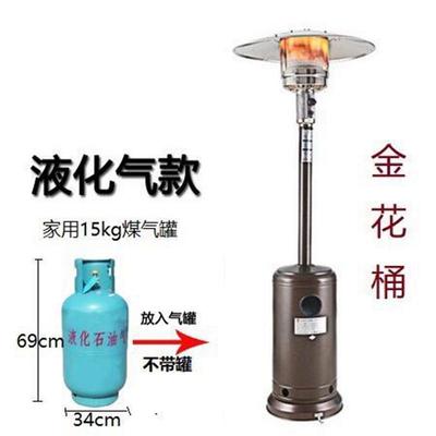 家用速热伞形取暖器液化气天然气户外冰钓庭院立式燃气取暖采暖炉