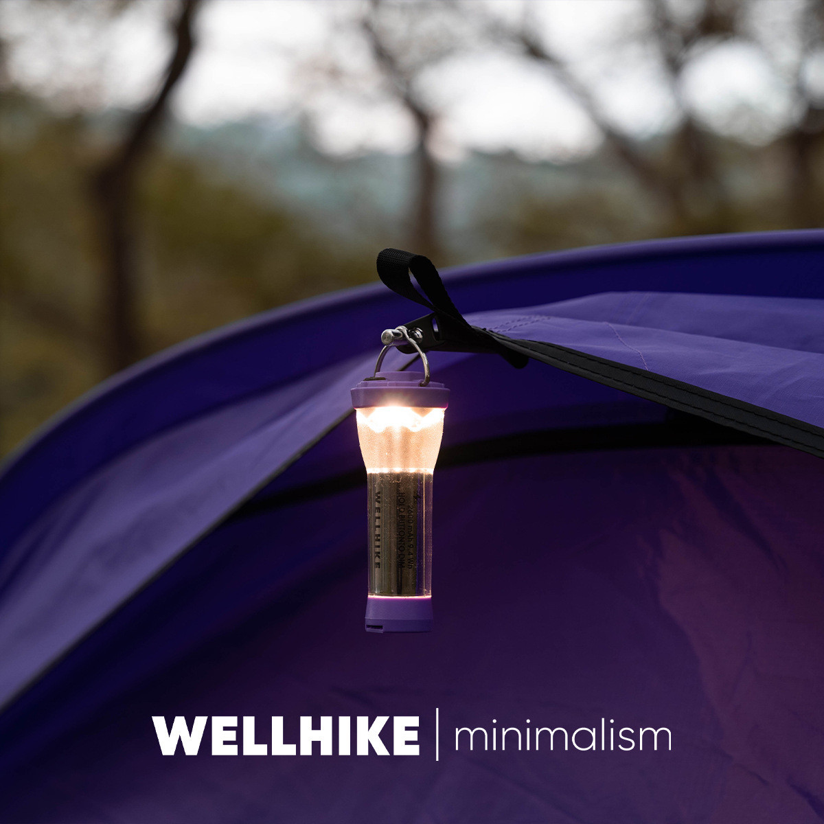 WELLHIKE户外GZ灯紫色goalzero超长续航led露营徒步帐篷氛围手电