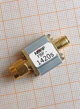 1420MHz 射电天文专用SAW带通滤波器，80MHz带宽，SMA接口