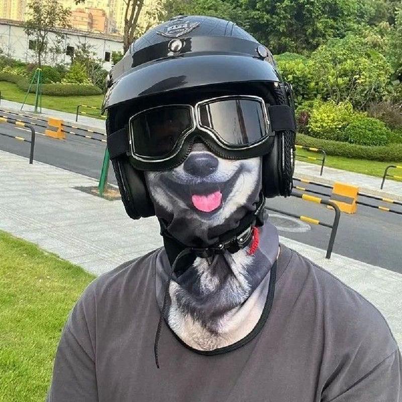 Practical Breathable Animals Magic Scarf Elastic Hanging