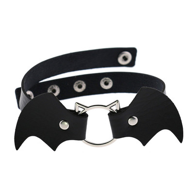 Gothic Punk Choker vampire Colar Necklace Women Adjustable
