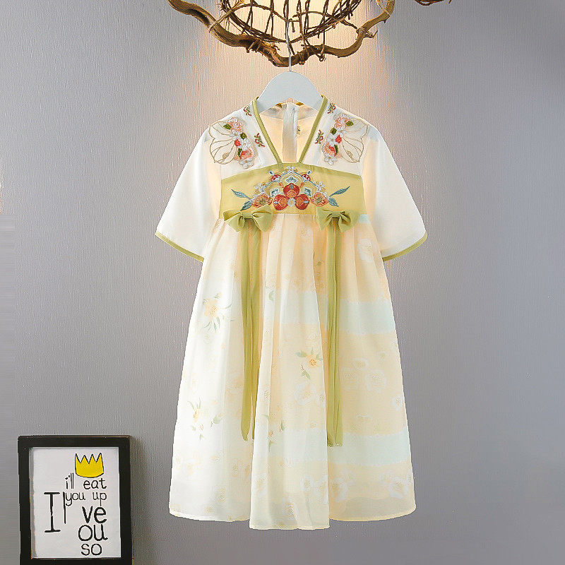 夏季2024新款古装超仙儿童中国风刺绣襦,童装/婴儿装/亲子装,汉服,淘宝优惠券,粉丝福利购,淘宝优惠卷