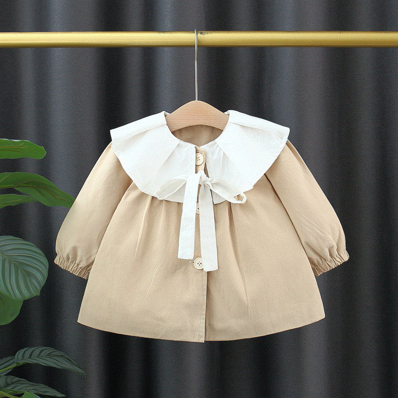 风衣春装2025新款洋气春秋款儿童秋季小女孩中长款英伦风,童装/婴儿装/亲子装,风衣,淘宝优惠券,粉丝福利购,淘宝优惠卷