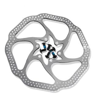 自行车山地车HS1碟片六钉式六孔式 6寸160mm碟刹片刹车盘片配螺丝