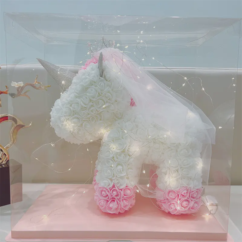 永生花花店超市礼品店玫瑰花婚纱情人节生日礼物婚庆晚辈通用