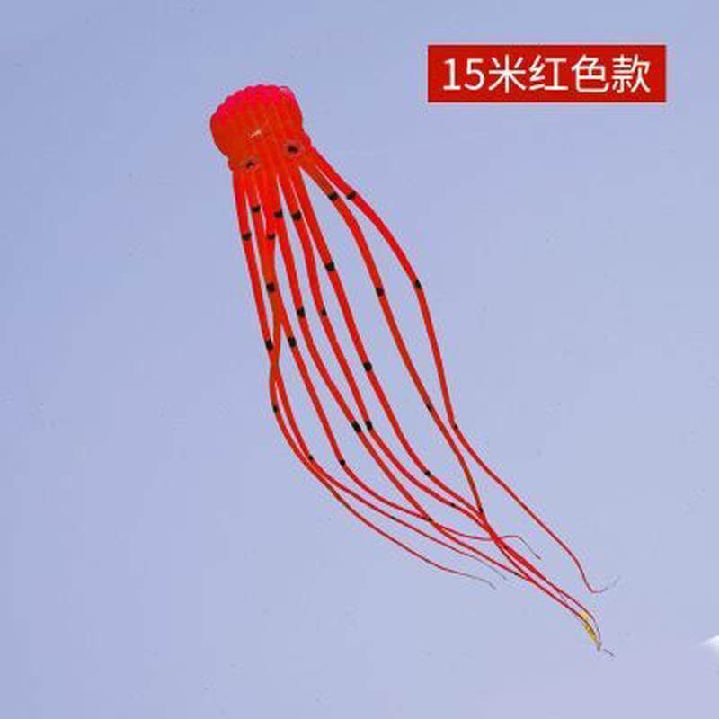 风筝软体章鱼2024新年款成人大型高档筒立体八爪鱼抗大风大人专用