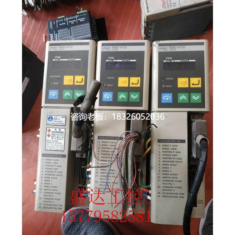拍前询价R88D-HT10 二手拆机 欧姆龙伺服驱动器 现货议价