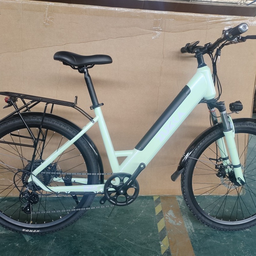 ebike女款内置锂电动自行车女士助力自行车淑女城市旅行单车