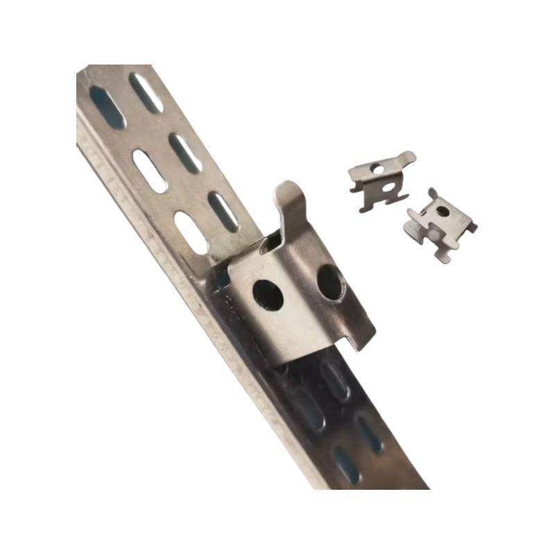 冷柜不锈钢卡扣卡条层架卡子冰箱门隔板固定支撑挂钩冰柜配件