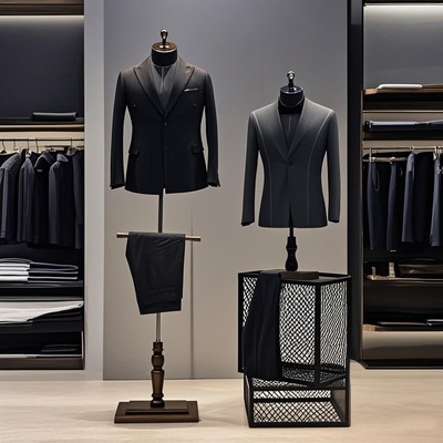 服装店模特道具半身高档商务人台模特展示架全身假人
