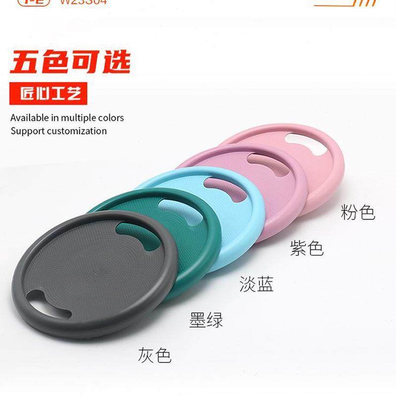 健身男向脚滑行腹肌轮虐腹健腹女方士用多神器踩旋转四轮万向盘
