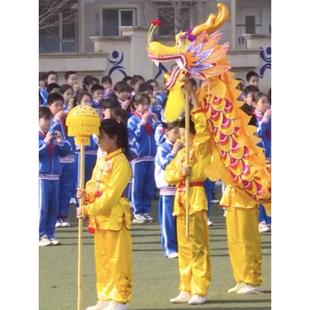 五号学生舞龙 儿童布龙舞龙 舞龙道具儿童龙 儿童龙用品7-14岁
