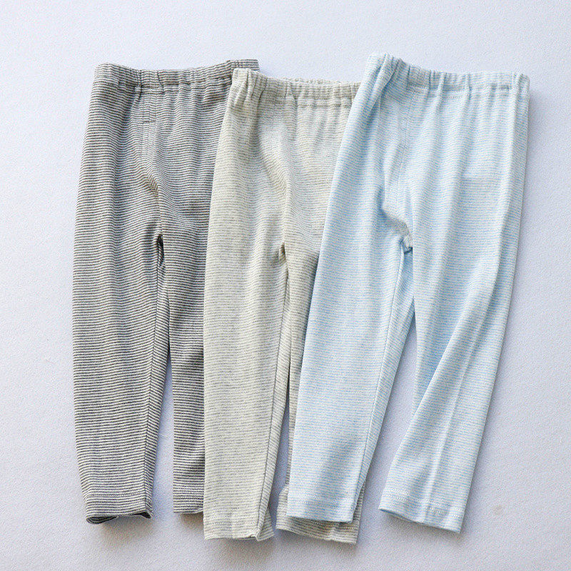 3件装 日系儿童薄款秋裤 男女宝宝纯棉条纹系居打底睡裤 弹力款,童装/婴儿装/亲子装,保暖裤,淘宝优惠券,粉丝福利购,淘宝优惠卷
