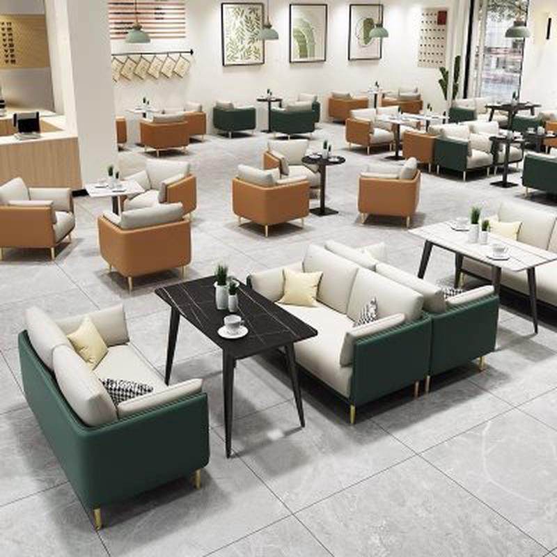 网红休息区洽谈接待茶楼卡座奶茶甜品咖啡店餐饮沙发休闲桌椅组,商业/办公家具,沙发,淘宝优惠券,粉丝福利购,淘宝优惠卷