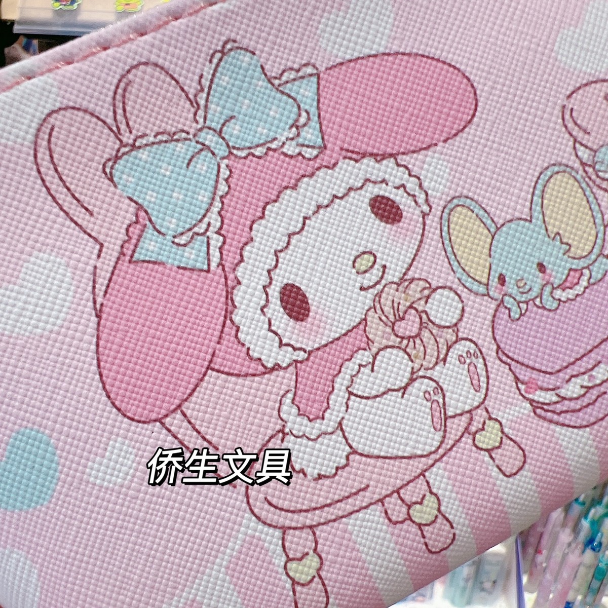 日系笔袋粉色卡通可爱学生文具小礼品小清新女生笔袋单层少女心