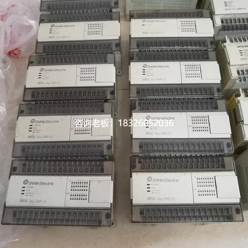 拍前询价二手原装士林PLC控制器AX0N-32MR-ES/24MR/40MR/60MR/64M