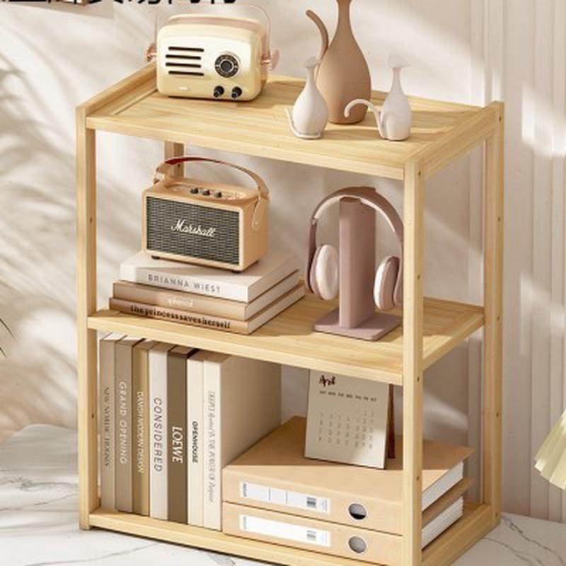 桌面书架置物架桌上收纳架公室小型实木多层隔板架子床头储物架,收纳整理,书桌收纳置物架,淘宝优惠券,粉丝福利购,淘宝优惠卷