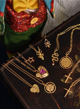 【疯人院】但求欢喜，难得糊涂。小众设计感锁骨链女夏高级感